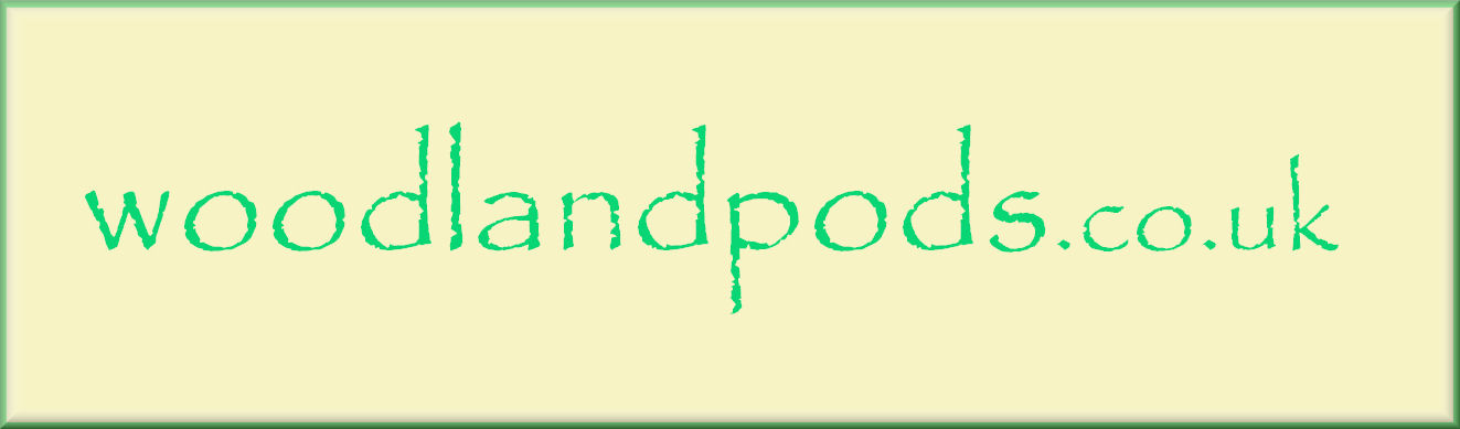Glamping holiday domain name woodlandpods.co.uk for sale.